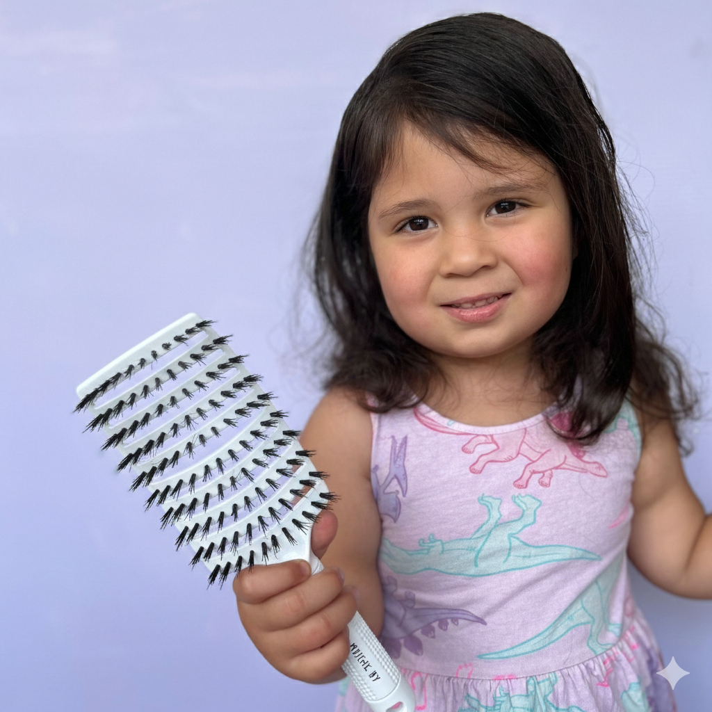 Sensory Hairbrush Arctic White