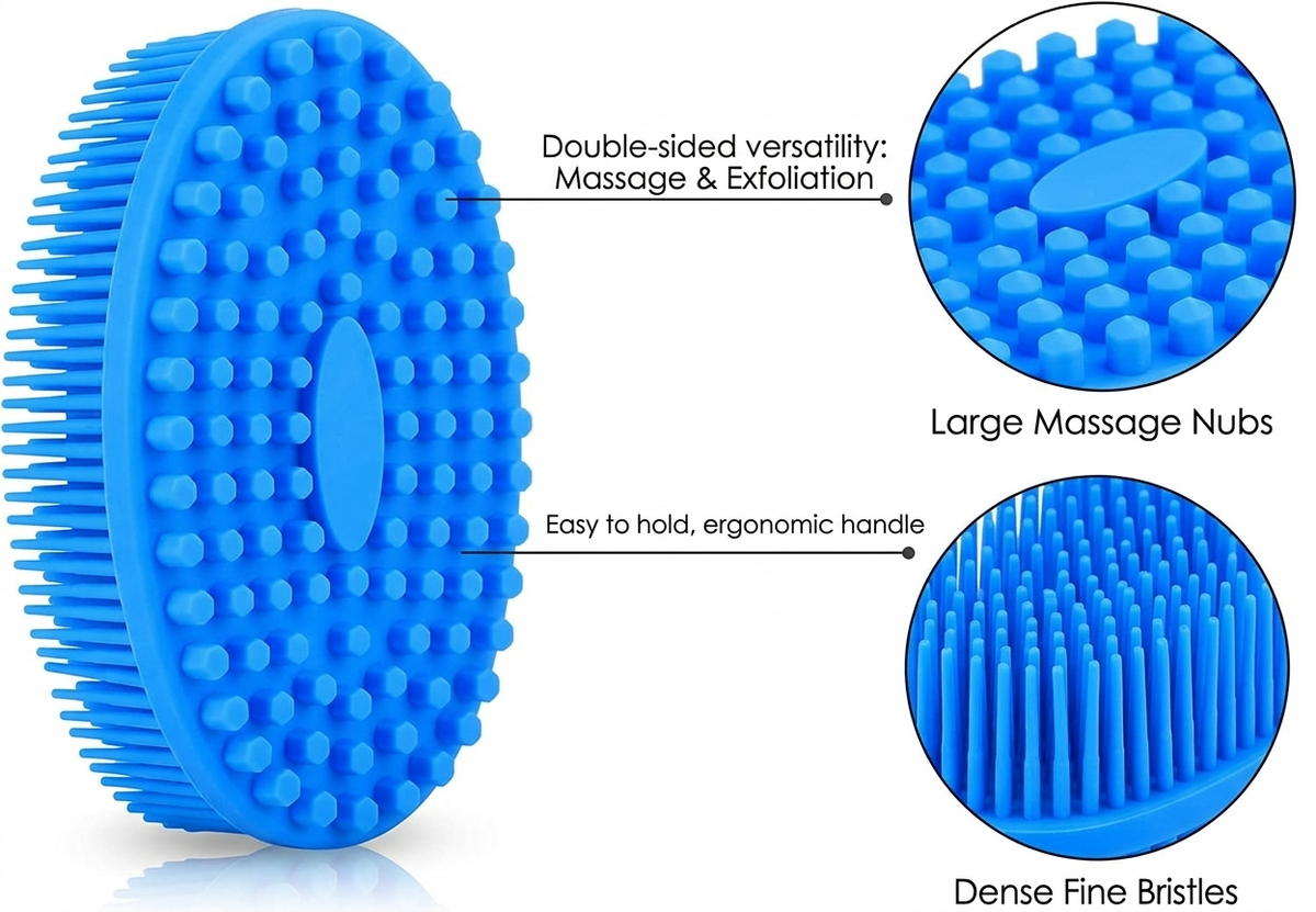Sensory Silicone Brush