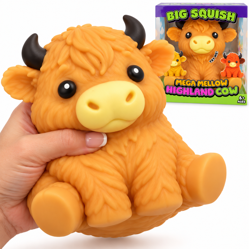 Giant Durable Squishy Highland Cow