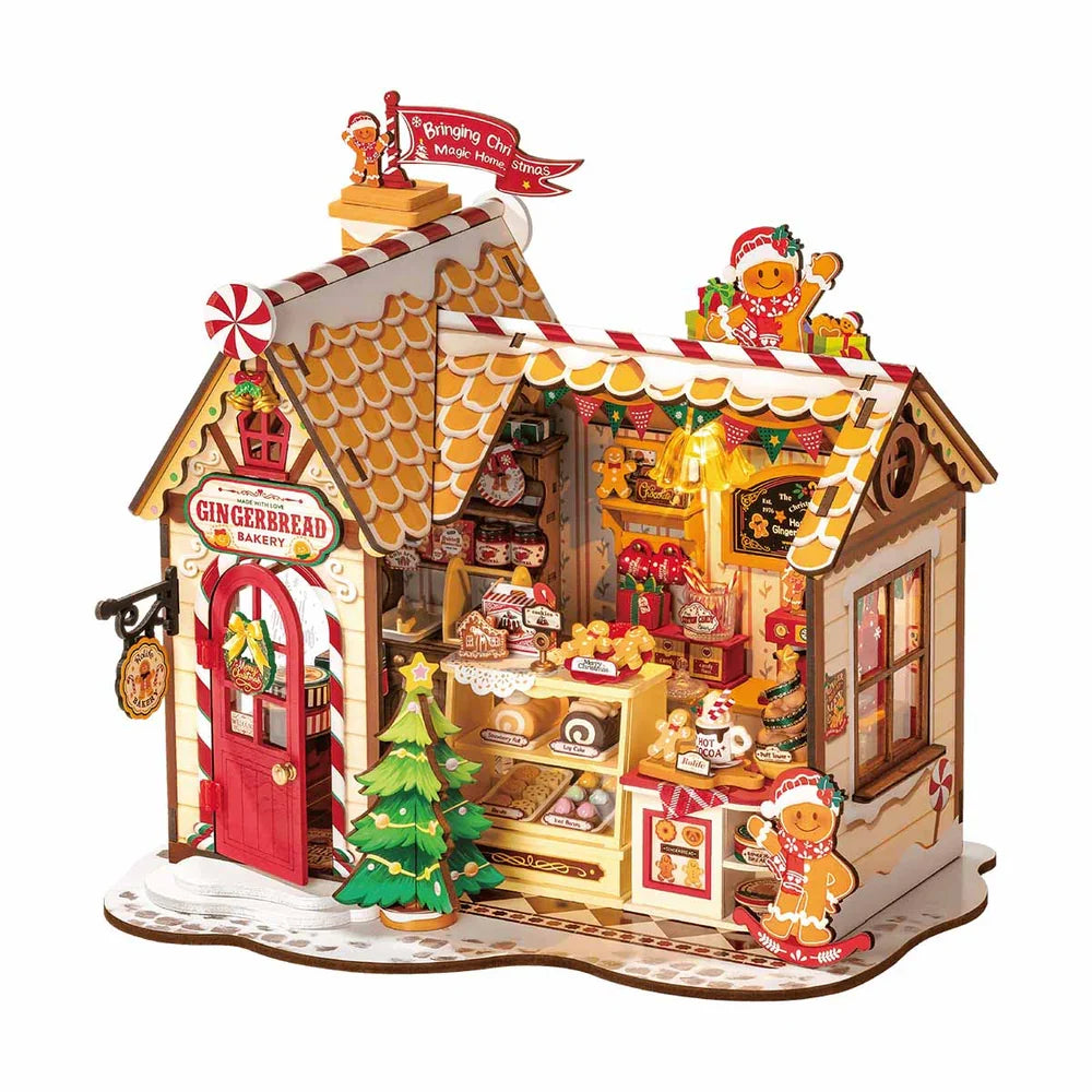 Robotime Gingerbread House DIY Miniature House DG176