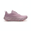 Women's Perforated Breathable Walking Trainers - Mauve Pink