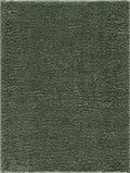 Faina Solid Green Shag Washable Area Rug - Clearance