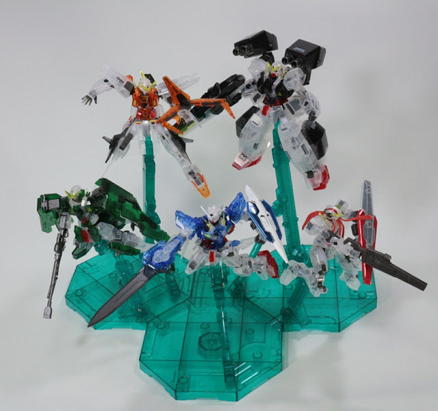 HG Gundam 00 1ST Season Clear Set 1/144 5 pcs. Gundams!