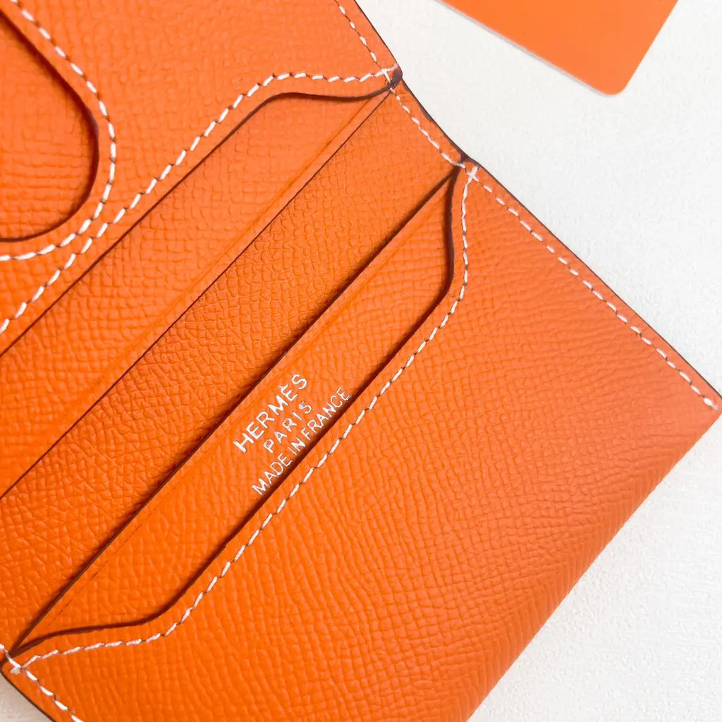 Luxury HRMS Calfskin Card Holder