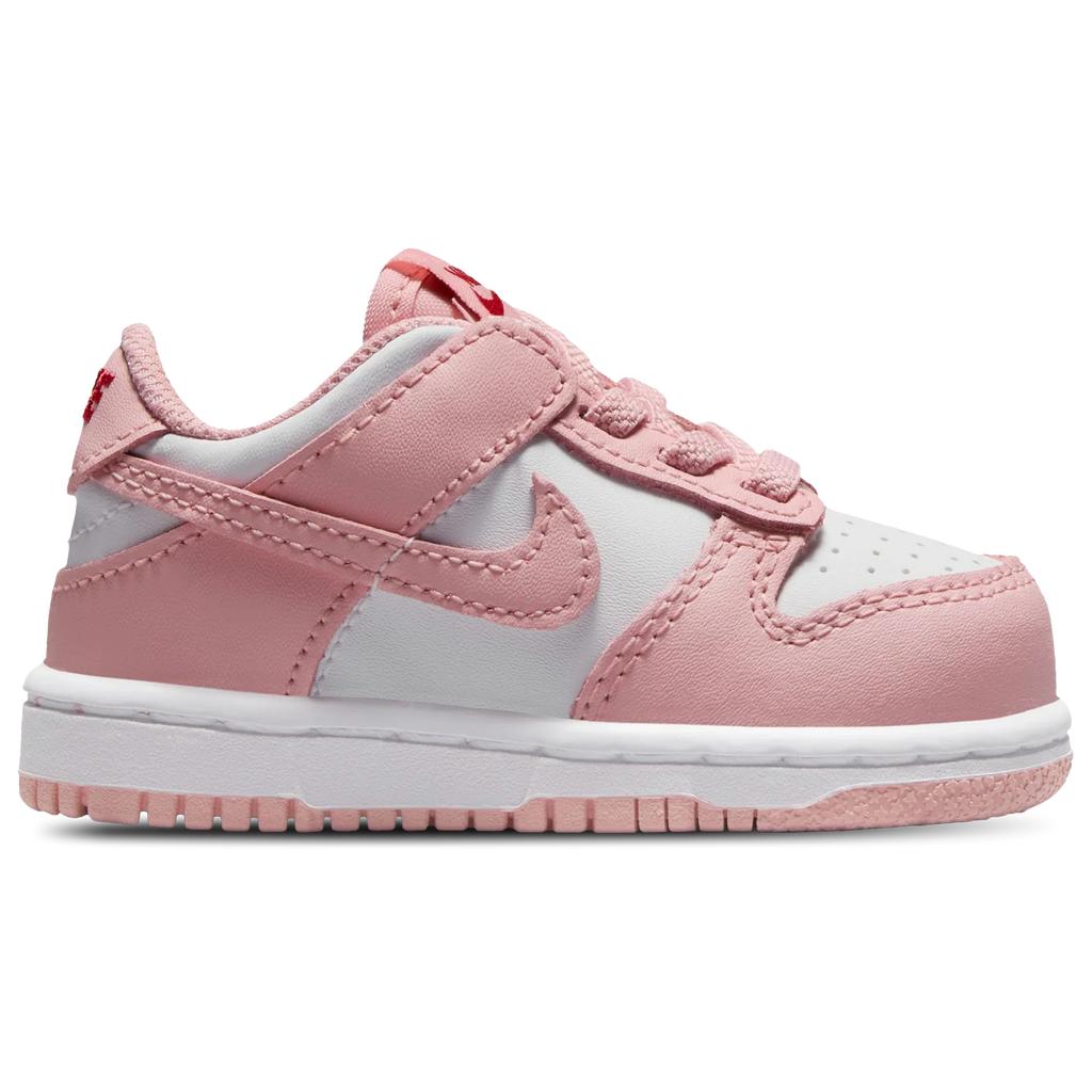 Nike Women's Dunk Low - White/Pomegranate