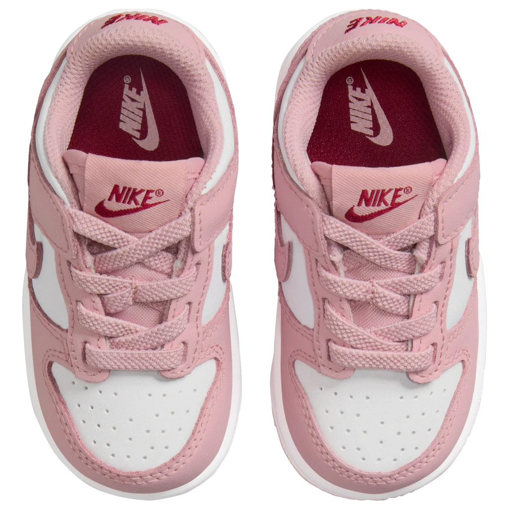 Nike Women's Dunk Low - White/Pomegranate