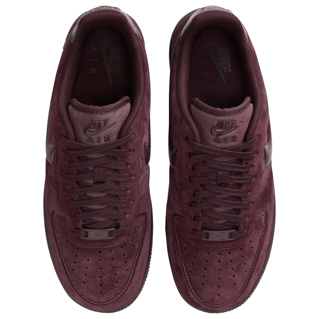 [hv4406-600] Womens Nike Air Force 1 Low '07 'burgundy Crush'