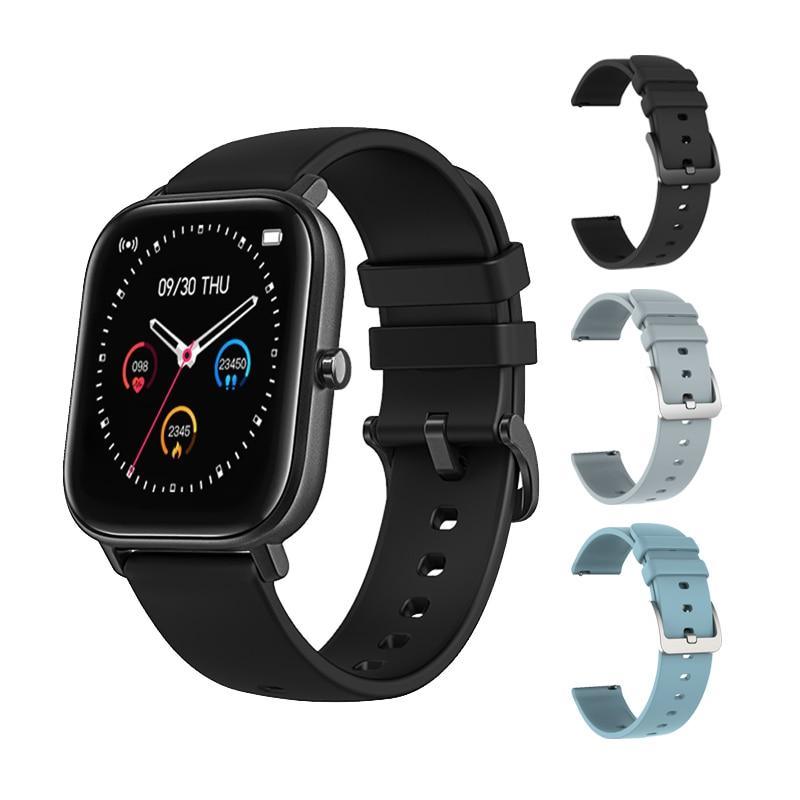 Modern Unisex Smartwatch Heart Rate Sleep Monitor Extra Straps