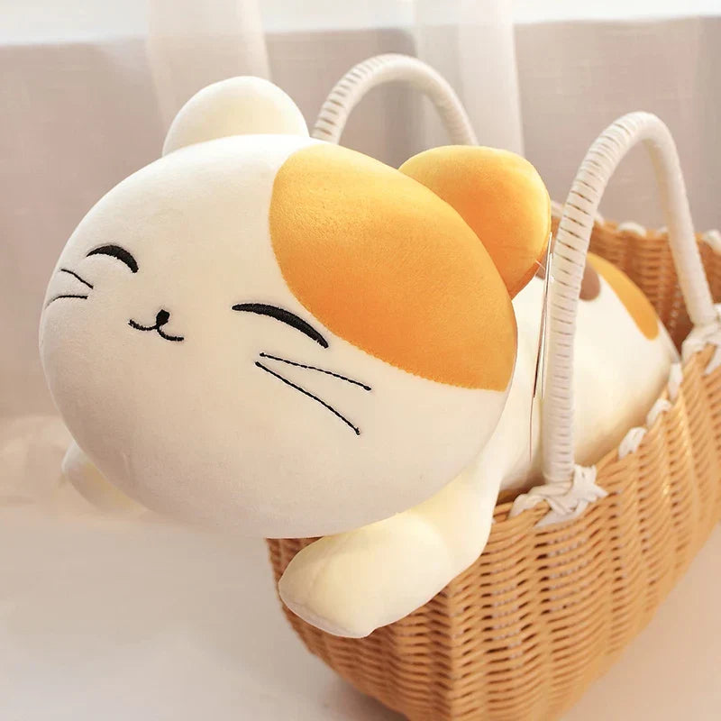 Adorable Kawaii Neeko Spotted Ginger Cat Plush Toy