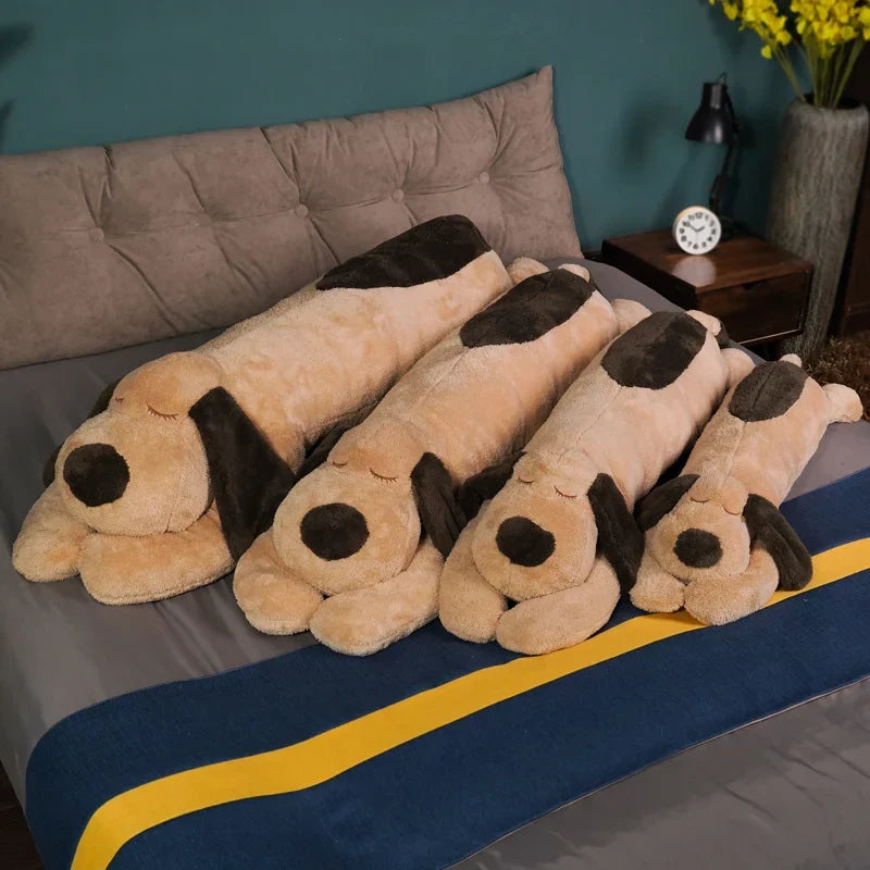 Extra-Large Adorable Fluffy Spotty Dog Stuffed Animals