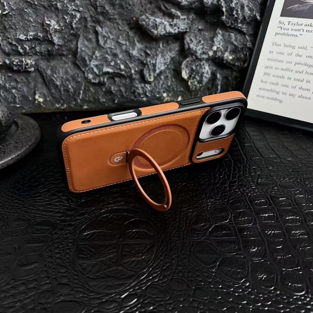 Luxurious Invisible Stand Phone Case For iPhone 12-18 Pro & Pro Max