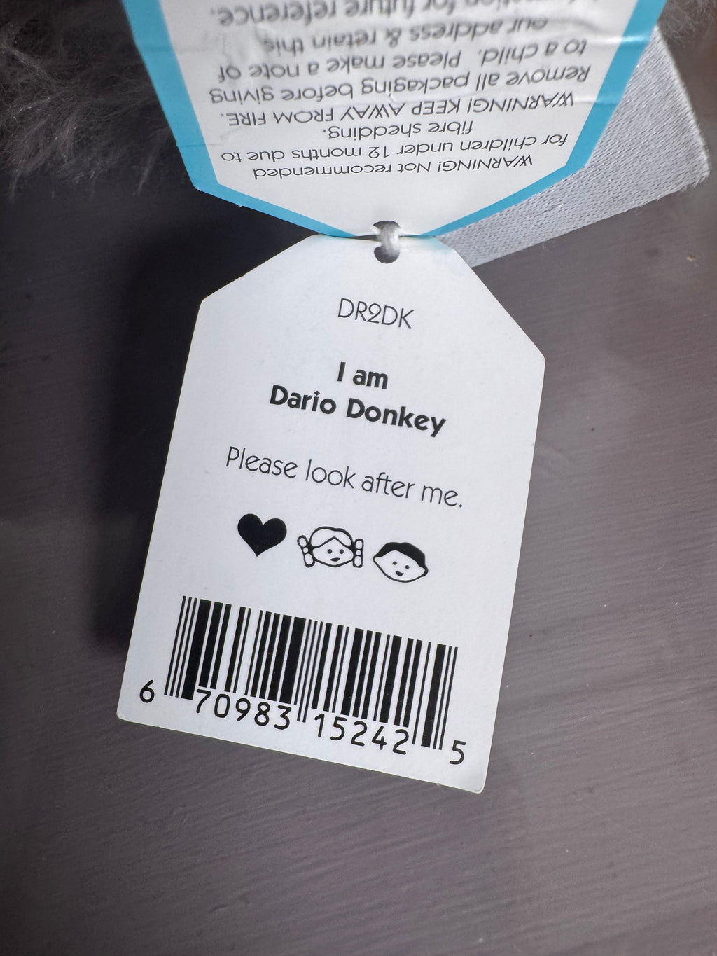 Jellycat Dario Donkey