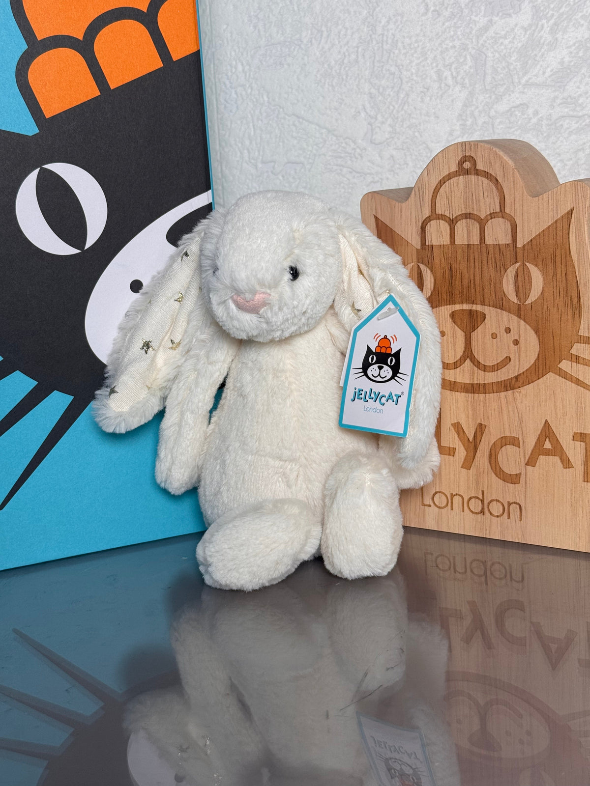 Jellycat Small bashful twinkle bunny