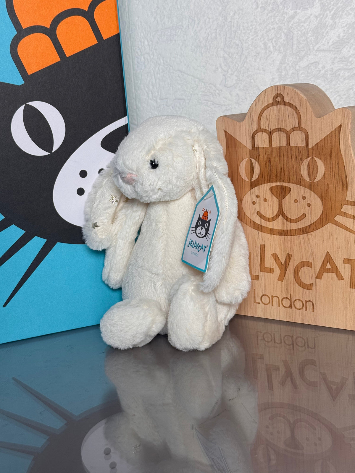 Jellycat Small bashful twinkle bunny