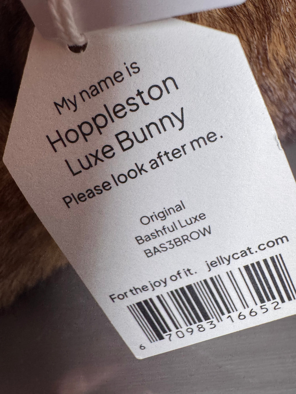 Jellycat Hoppleston Luxe Bunny