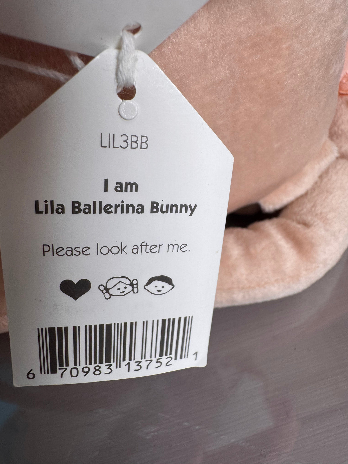 Lila Ballerina Bunny