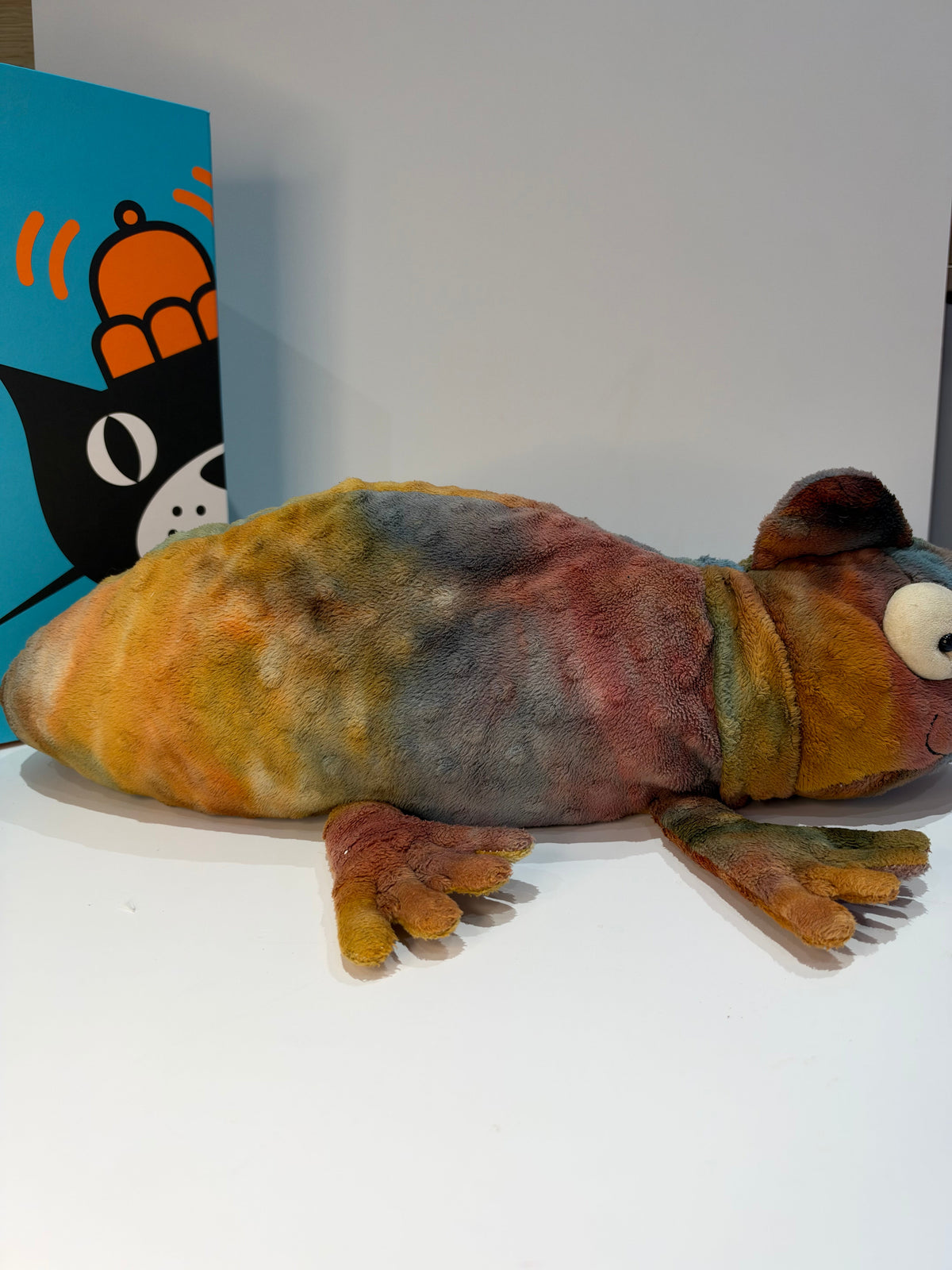Jellycat Lying Colin Chameleon | Preloved