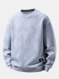 Relaxed Fit Stripe Jacquard Sweatshirt