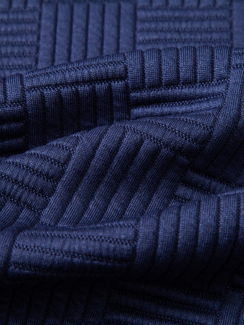 Relaxed Fit Stripe Jacquard Sweatshirt