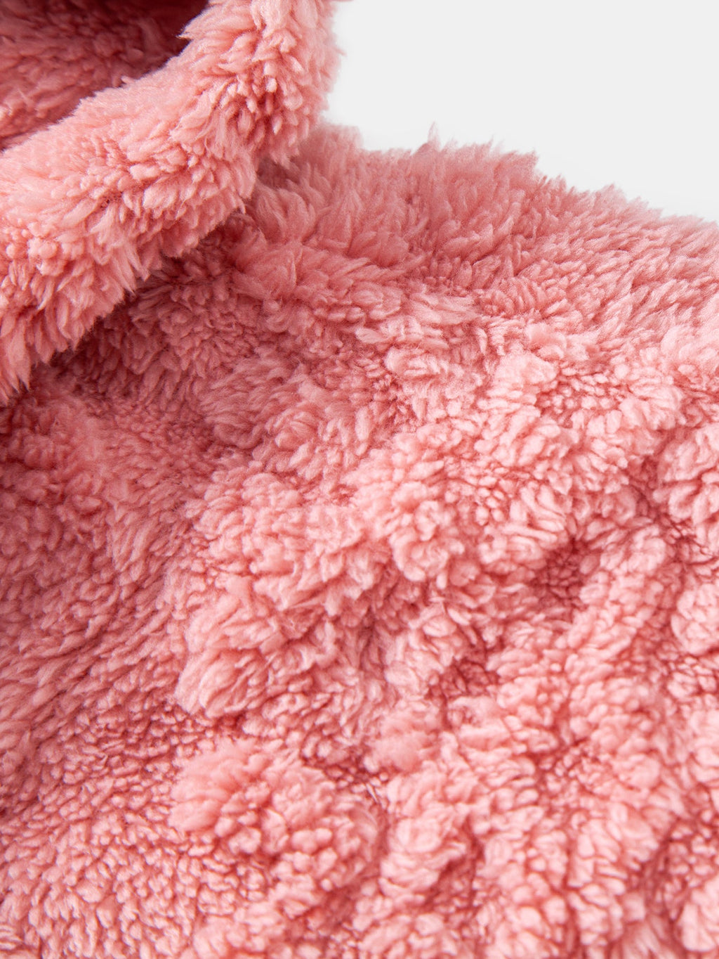 Geometry Jacquard Teddy Hoodie