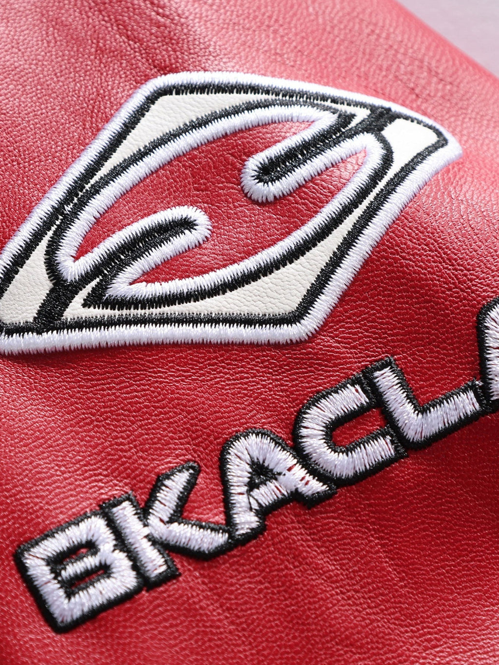 Black Air Leather Racing Jacket