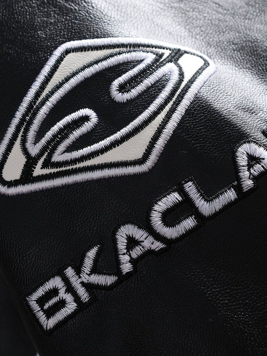 Black Air Leather Racing Jacket