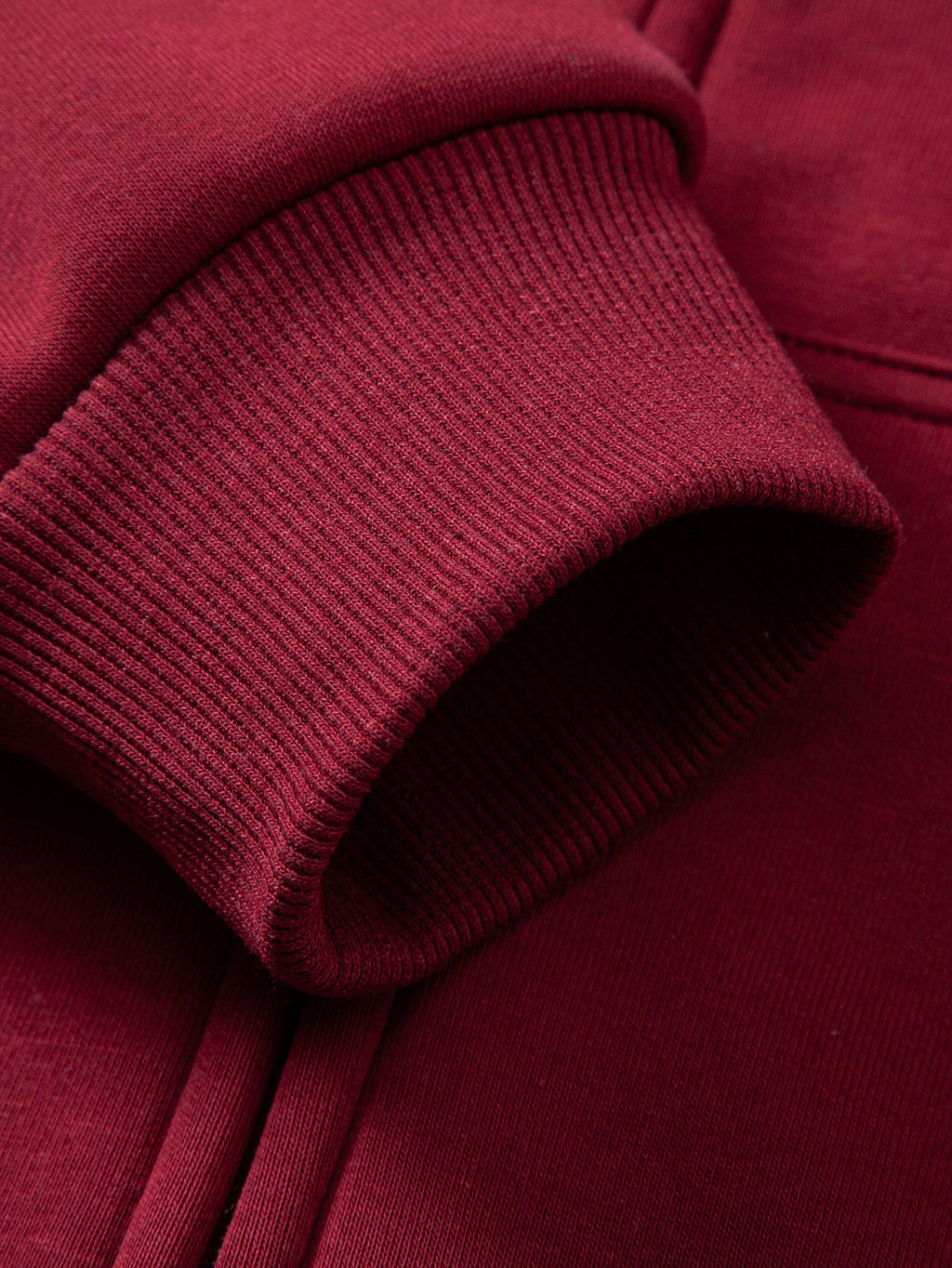 Basic Plush Fleece Lined Zip-Up Hoodie