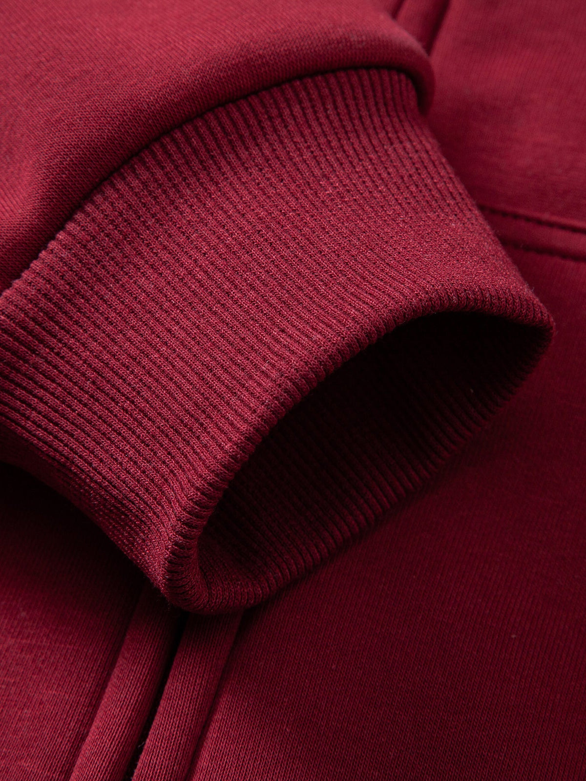 Basic Plush Fleece Lined Zip-Up Hoodie