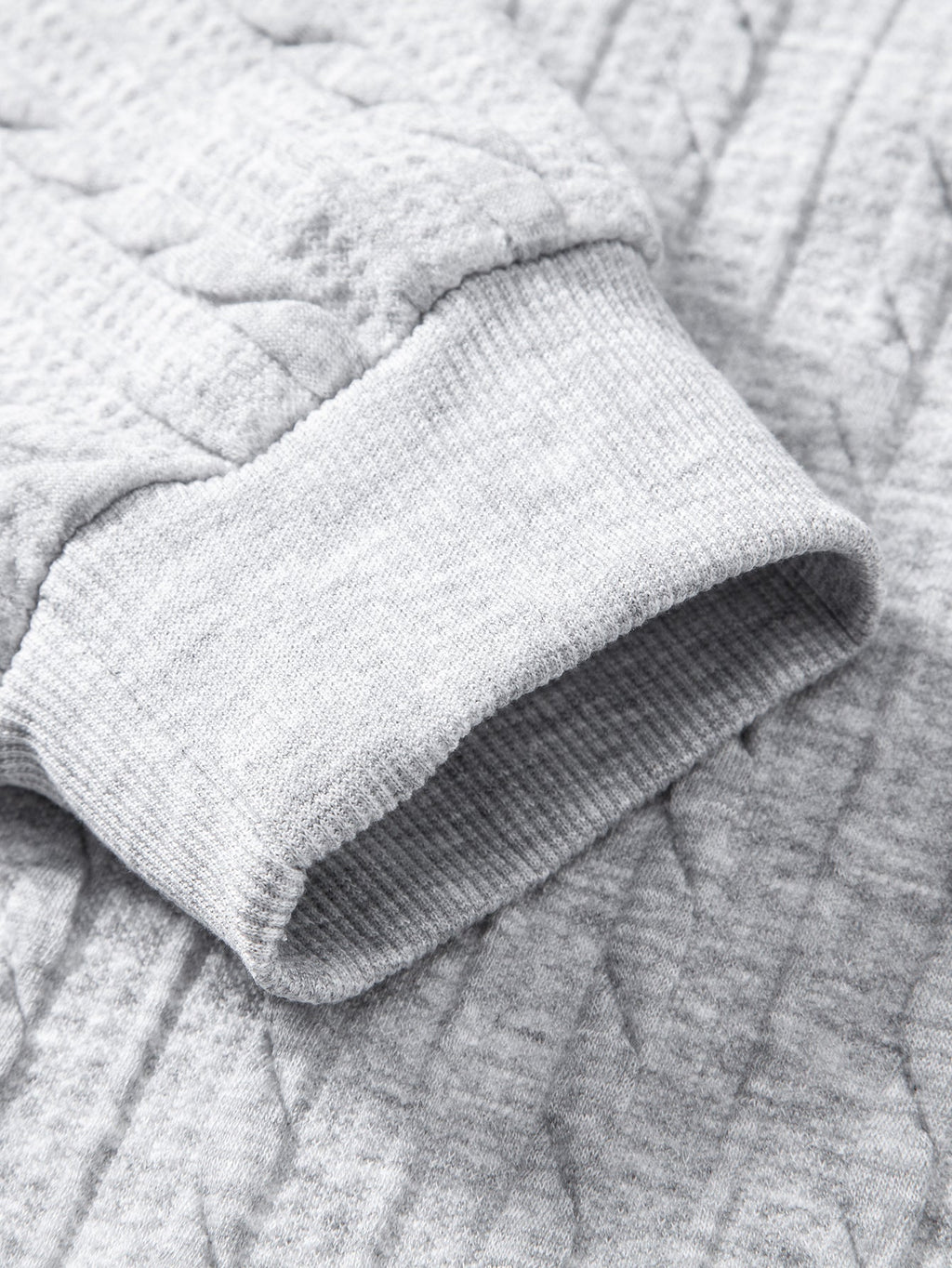 Relax Fit Twisted Jacquard Polo Sweatshirt