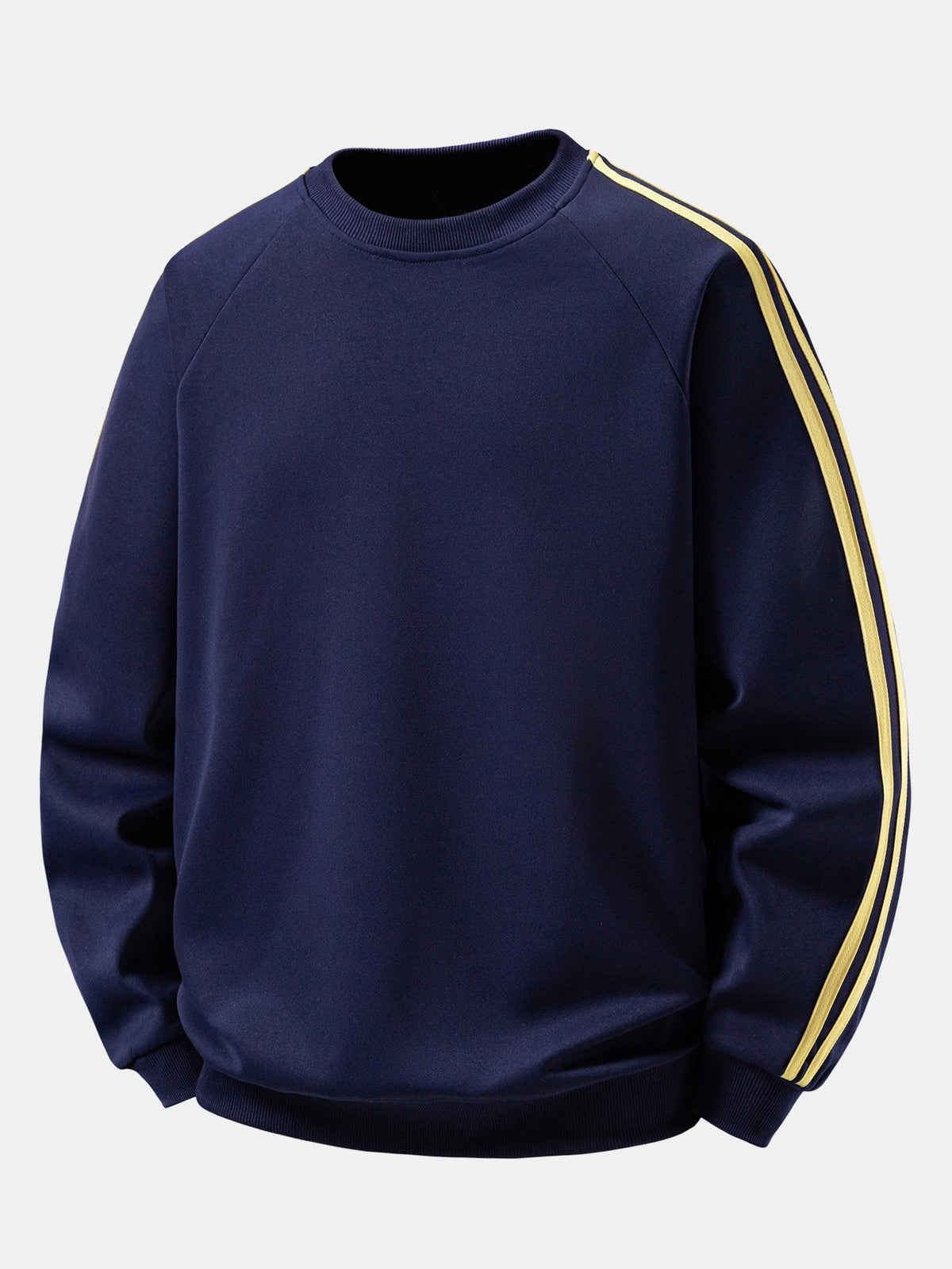 Contrast Stripe Raglan Sweatshirt