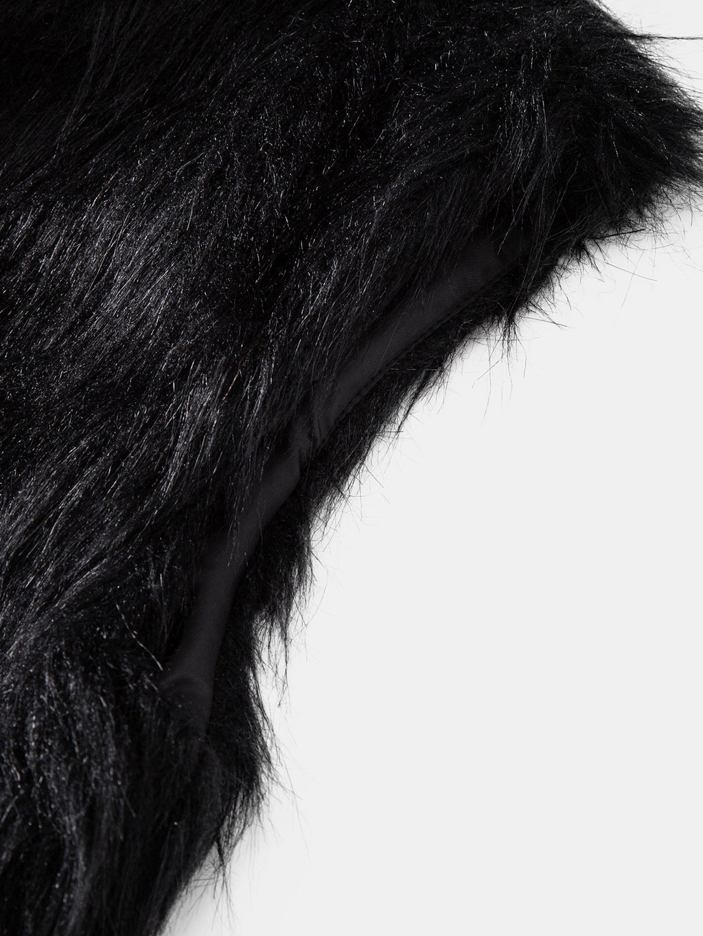 Faux Fur Hooded Vest