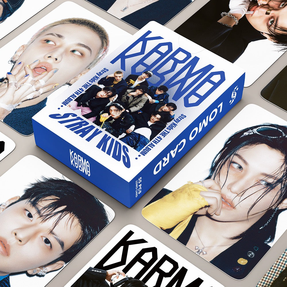 Stray Kids Karma Cards 55pcs/set - Stray Kids merch