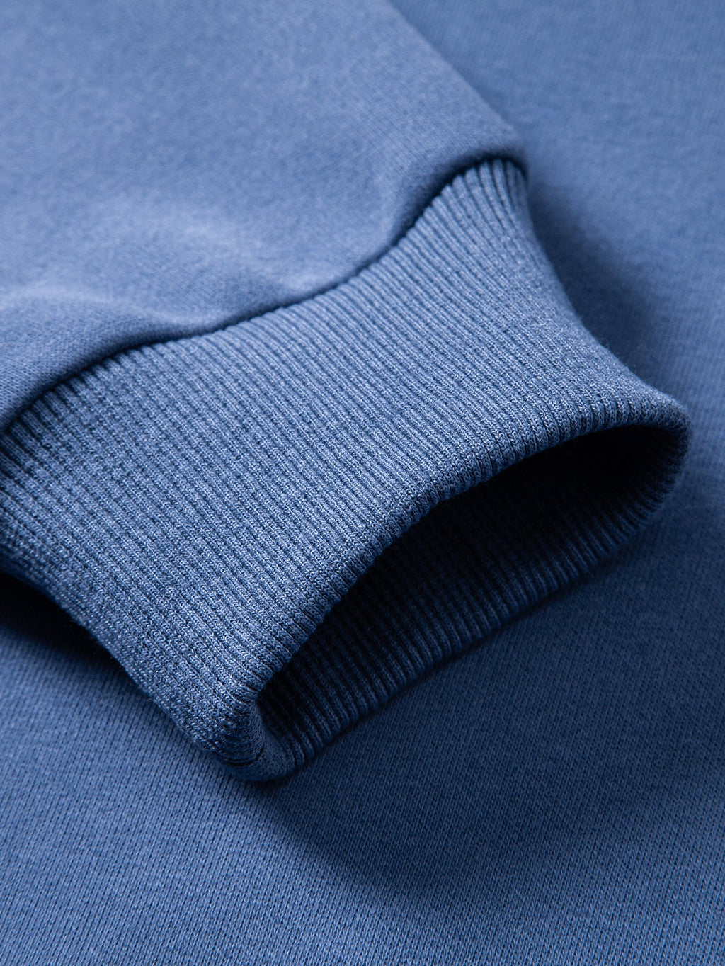 Contrast Polo Collar Sweatshirt