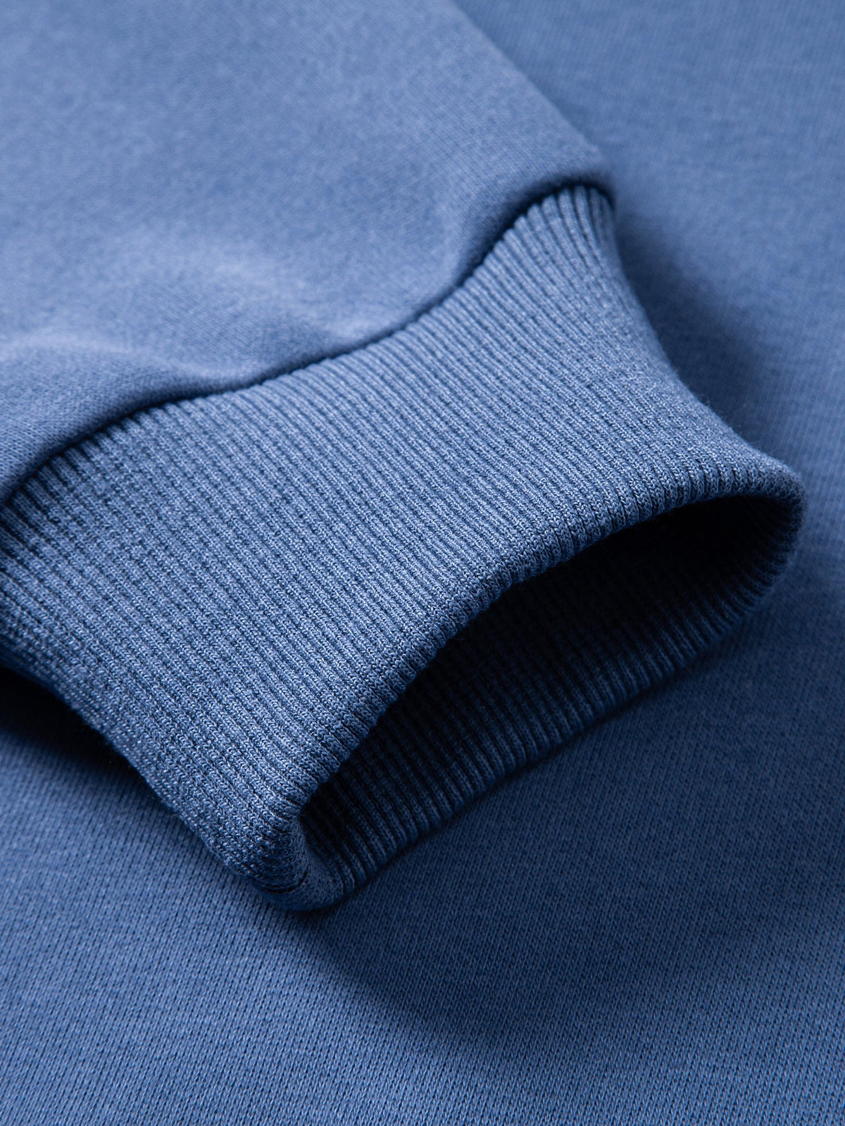 Contrast Polo Collar Sweatshirt