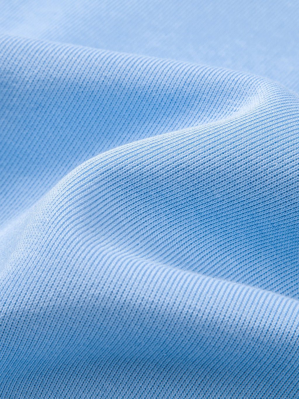 Solid Polo Collar Sweatshirt