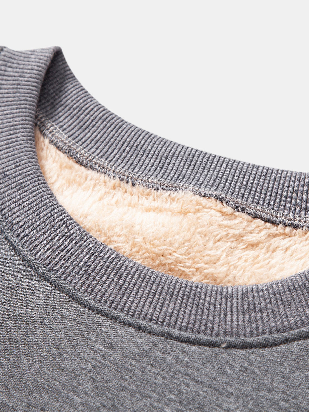 Teddy Fleece Lined Sweatshirt