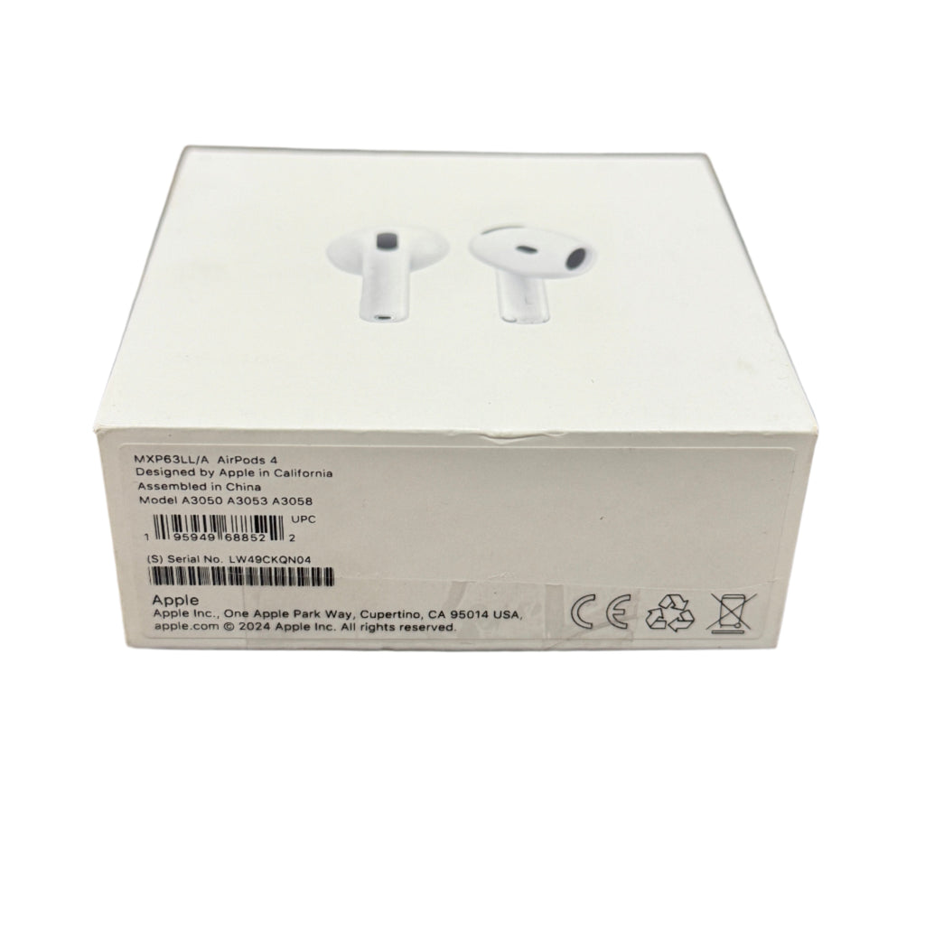 Apple AirPods 4th Generation Wireless Earbuds with Charging Case