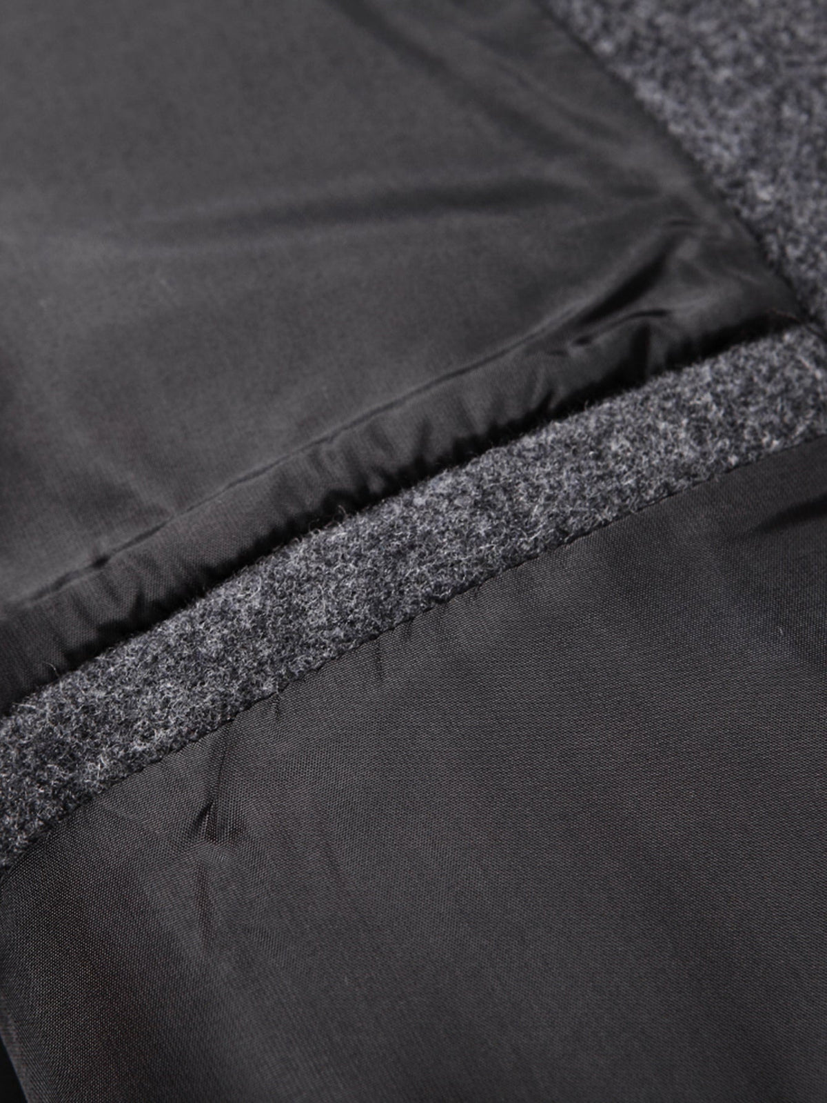 Notch Lapel Wool Blend Overcoat