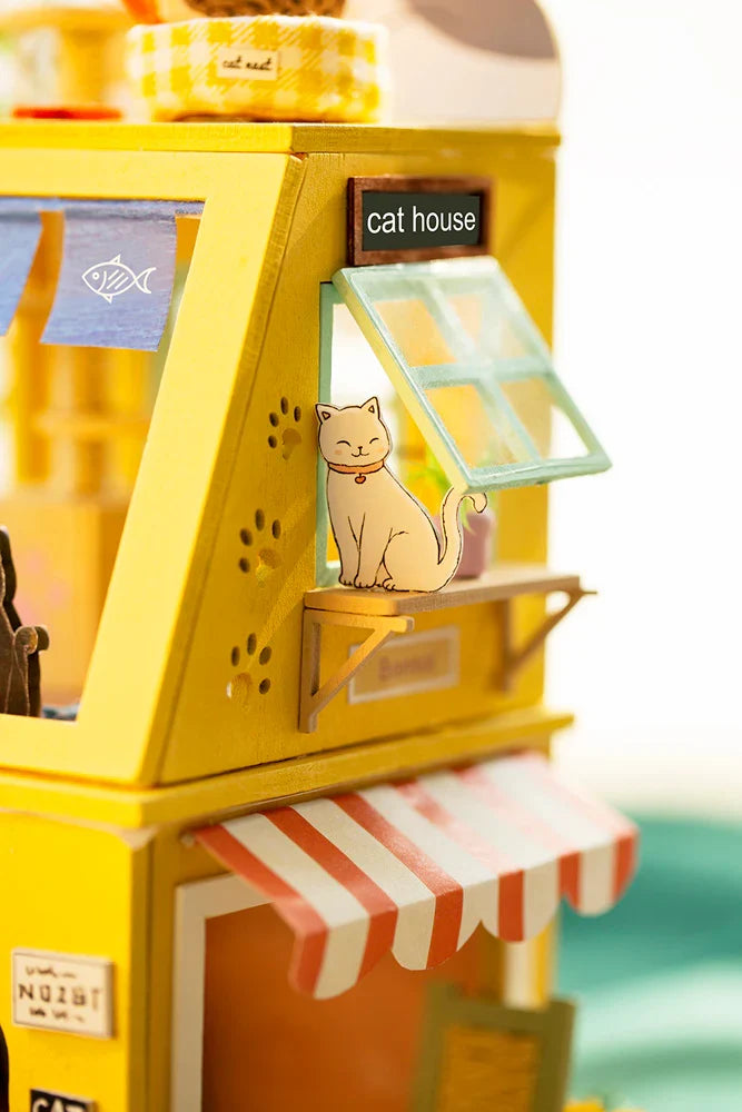 Robotime Rolife DIY Mini House Cat House
