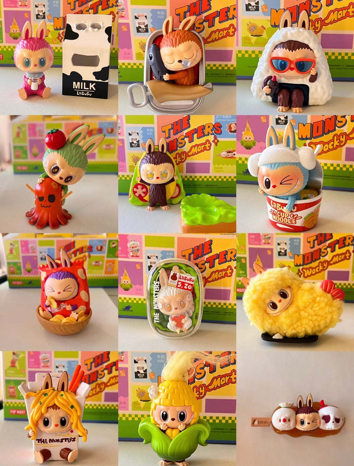 THE MONSTERS Wacky Mart Series Figures