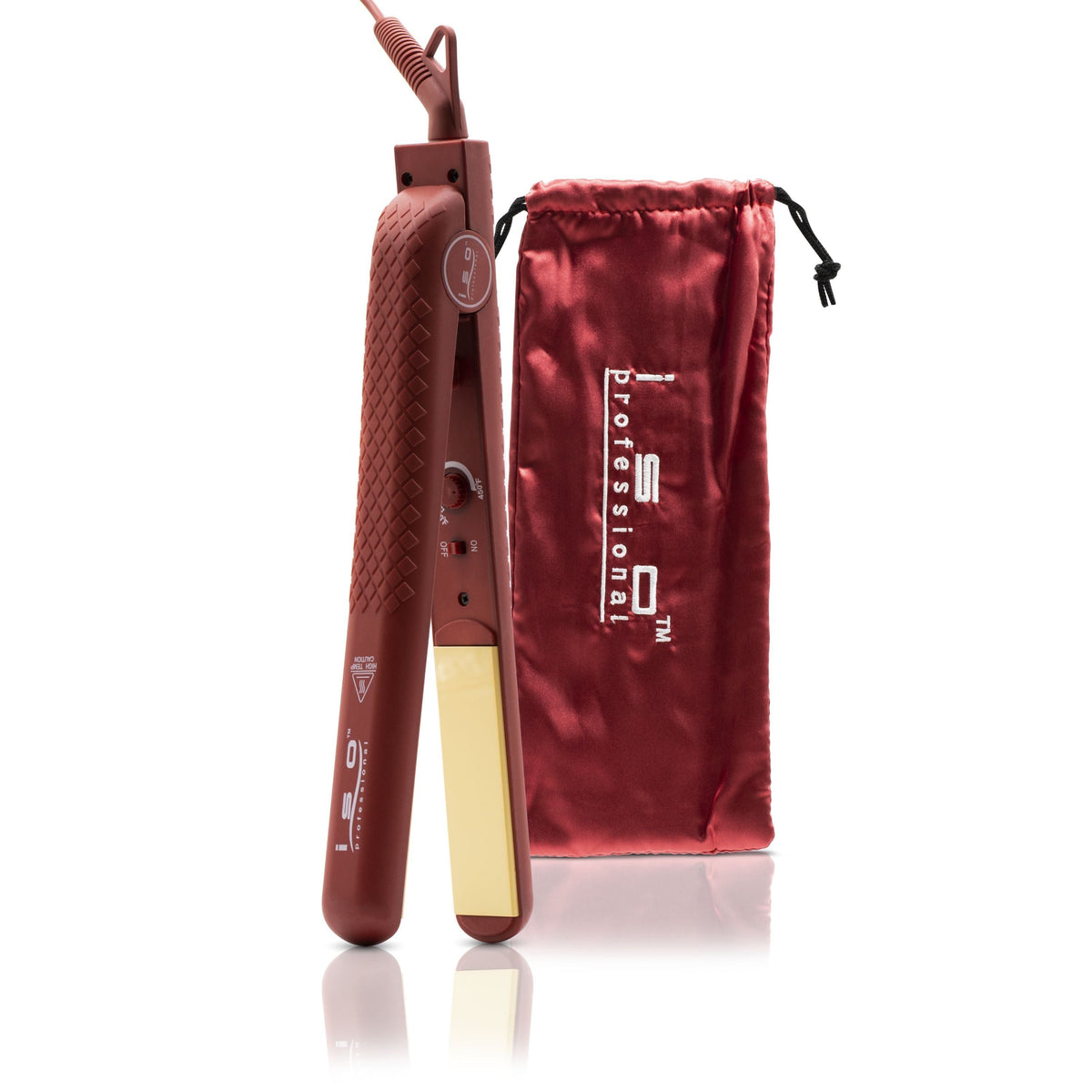 Sunshine Girl 1.25" Flat Iron w/Yellow Ceramic