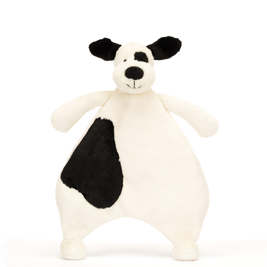 Black & Cream Puppy Comforter