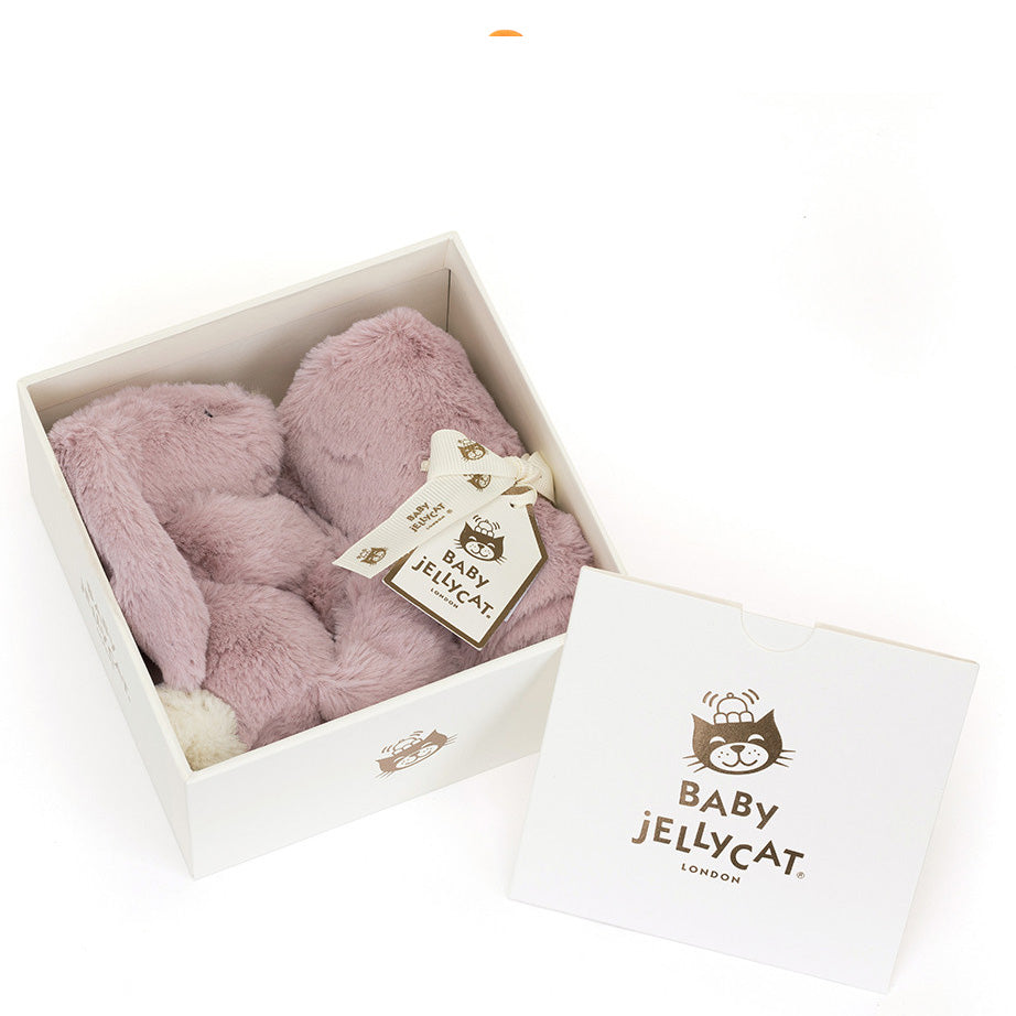 Bashful Luxe Rosa Bunny Soother