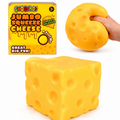 Smoosho Giant Durable Squishy Cheese