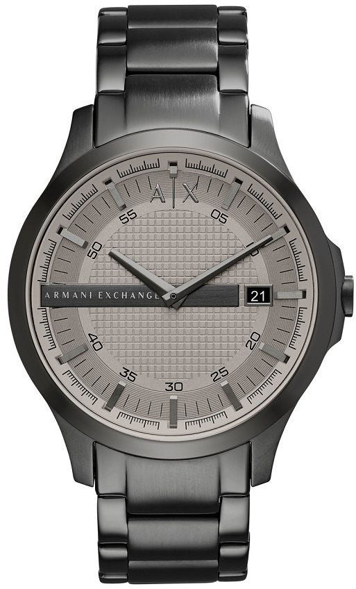 Armani Exchange Hampton AX2135 Herren-Chronograph – Graues Zifferblatt mit passendem Edelstahlarmband in Grau