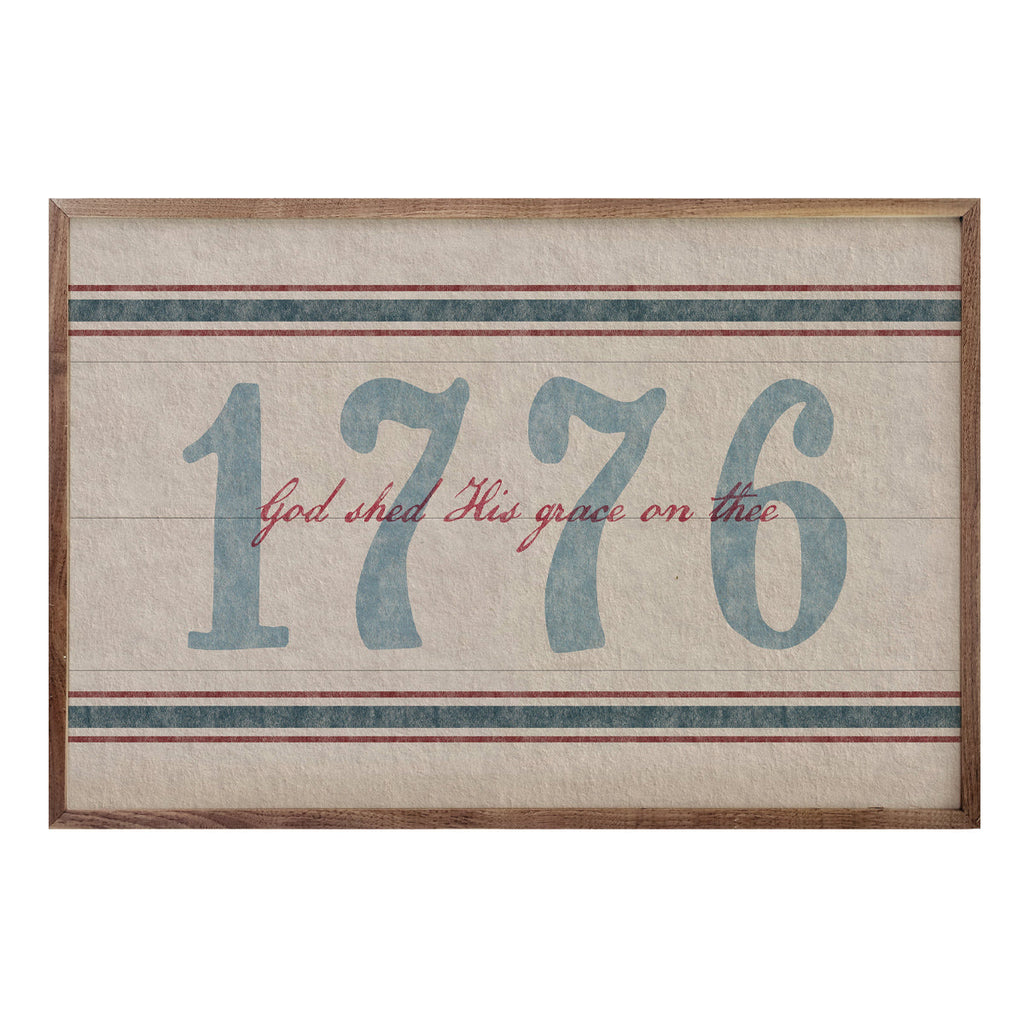 1776 God Shed His Grace Americana