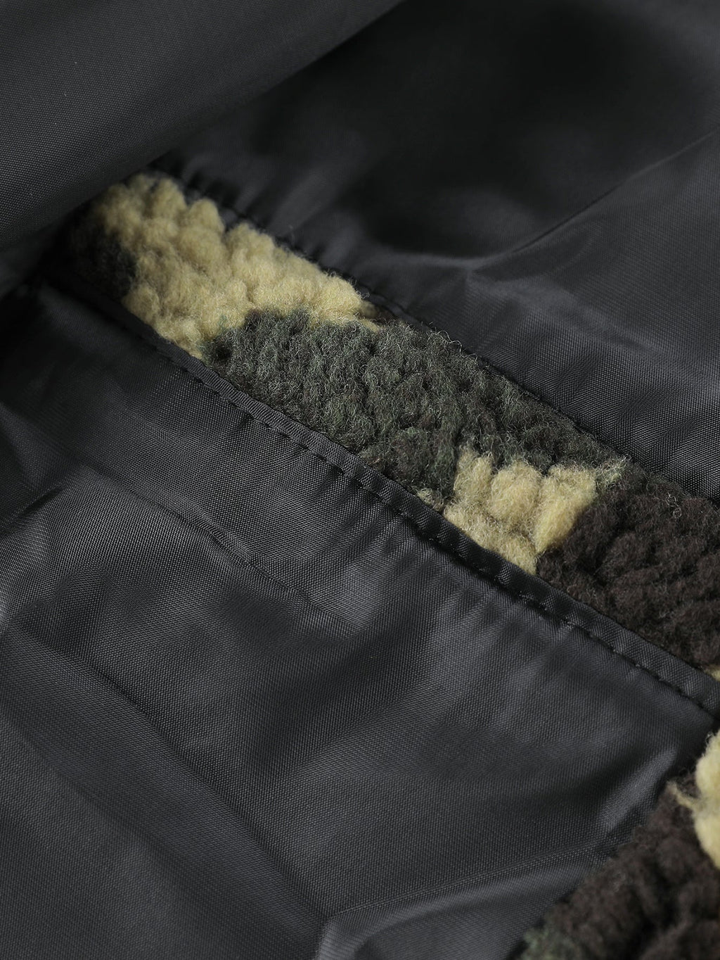 Camouflage Teddy Pocket Jacket