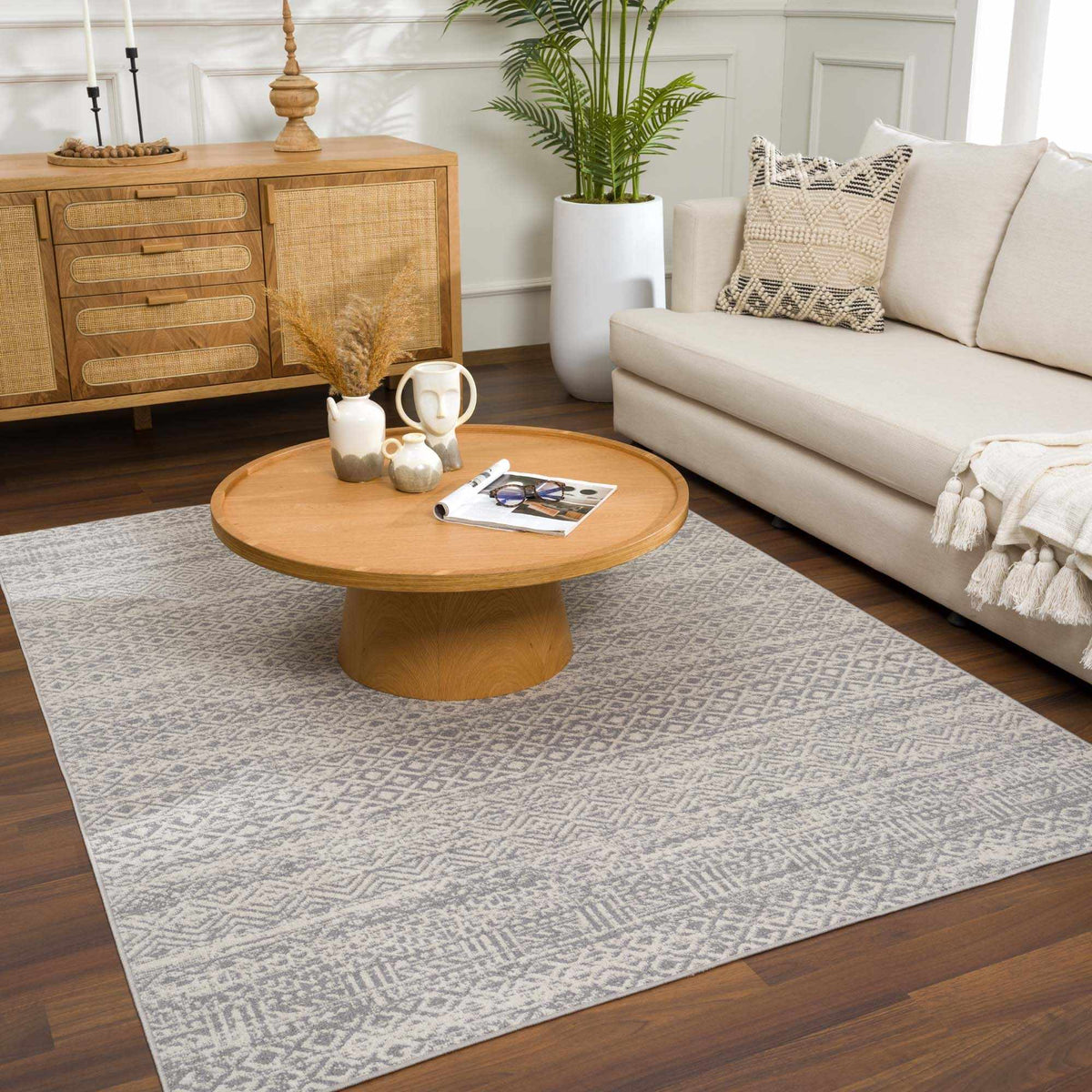 Gravelbourg Washable Boho Rug - Promo