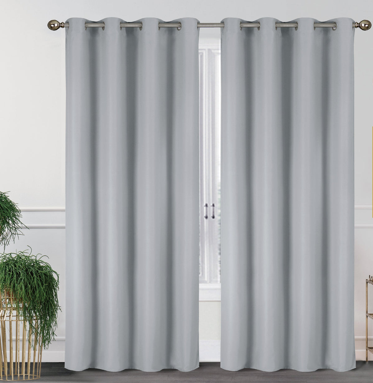 2 Pack - 55'' X 84'' Solid Thermal Blackout Panels (19 Colors)