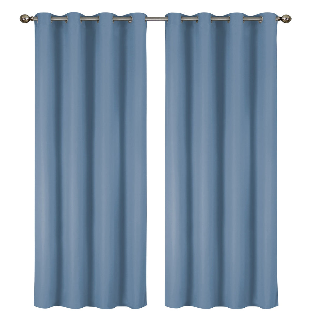 2 Pack - 55'' X 84'' Solid Thermal Blackout Panels (19 Colors)